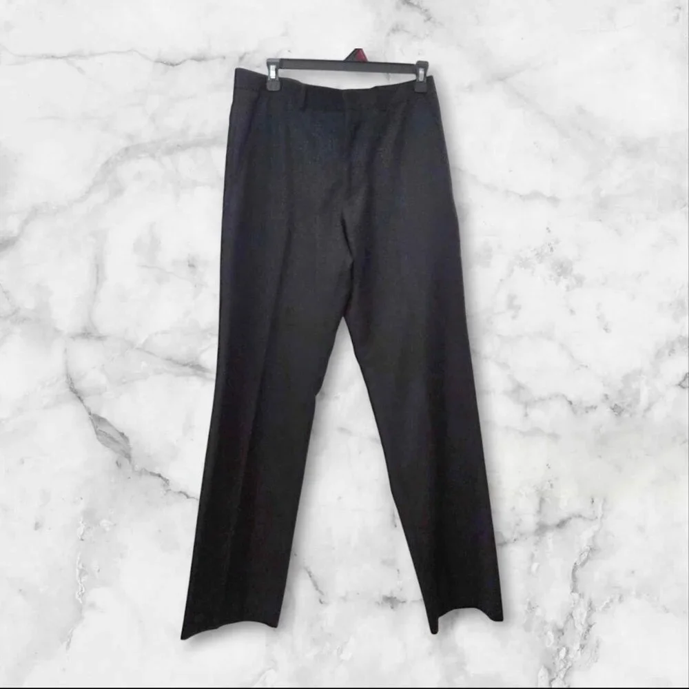 KENNETH COLE REACTION Dress Pants Black Men's Size 32W 32L